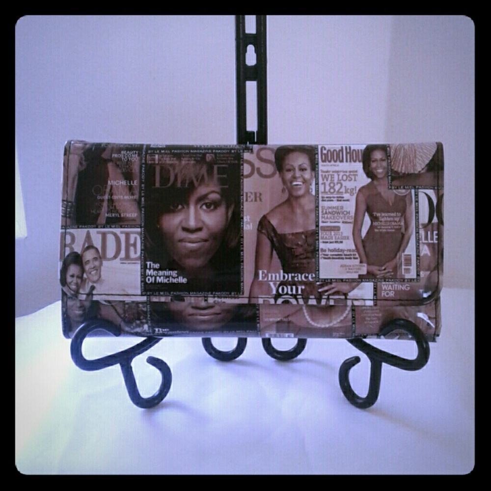 Michelle Obama Triford Wallet New - Picture 1 of 6